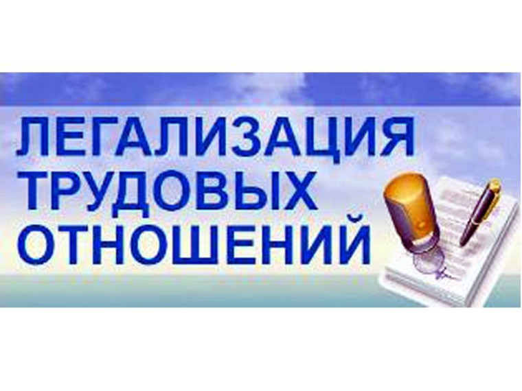 Легализация трудовых отношений. Легализация трудовых отношений.